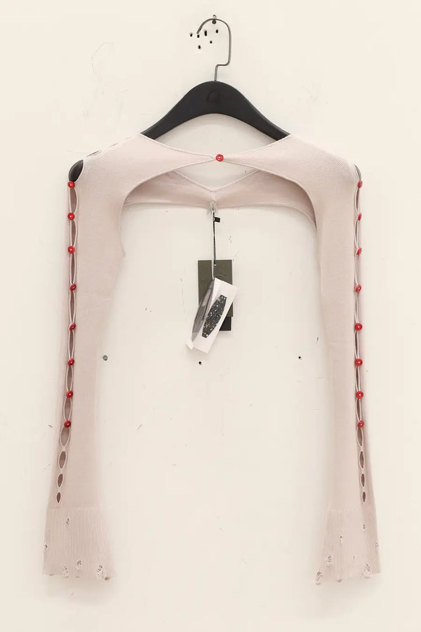 RUI Hollow Waistcoat Sleeves RAW23KN14 Ash